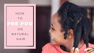 How To  Prepoo Natural Hair Before You Shampoo [upl. by Rhoda910]