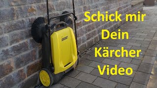 Kärcher Kehrmaschine S 650 mit 2 Seitenbesen  So wird´s wieder [upl. by Favata]