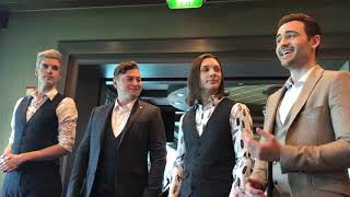 Collabro  Send In The Clowns  Acoustic  Stages Festival Cruise 2018 [upl. by Aivull]