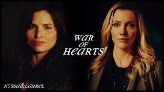 nyssa amp laurel  war of hearts 4x13 [upl. by Coltun]