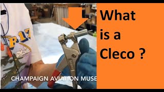 What is a Cleco Building an airplane with rivets [upl. by Zinn]