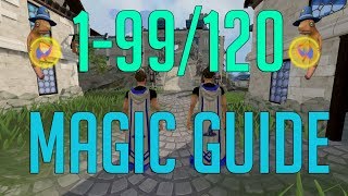 Runescape 3  199120 Magic guide 2018 [upl. by Asoj]