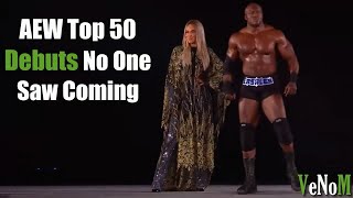 AEW Top 50 Surprising Debuts No One Saw Coming [upl. by Didi]