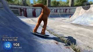 Skate 3 Maloof Money Cup 2010 NYC Clips Compilation skate3 maloof [upl. by Iffar]