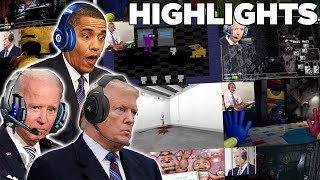 US Presidents Play Horror Games HIGHLIGHTS [upl. by Laeira]