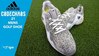 adidas Codechaos 21 Golf Shoes Overview by TGW [upl. by Lledniw]