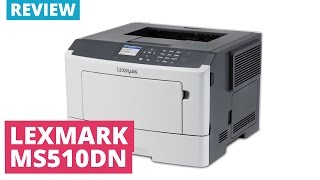 Lexmark MS510dn A4 Mono Laser Printer [upl. by Yatnohs594]