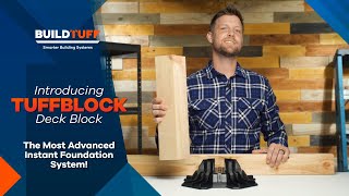 Meet TuffBlock  The Revolutionary amp Highly Engineered Polymer Alternative to Concrete Deck Blocks [upl. by Anstus]