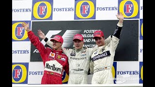 2000 Belgian GP Podium [upl. by Gunar]