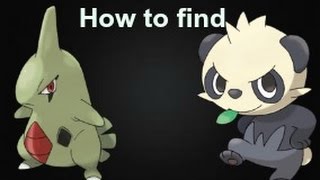 How to find Pancham and Larvitar  Pokemon Brick Bronze [upl. by Janos109]