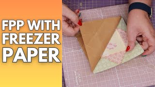 How to Wool Applique using Freezer Paper [upl. by Fryd]