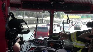 Ride along Engine 25 Seattle Fire Department [upl. by Angelika498]