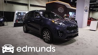 2018 Kia Sportage  Features Rundown  Edmunds [upl. by Rhodia]