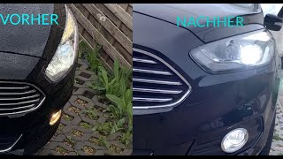 Ford SMax Mk2 Nebelscheinwerfer Ausbauen [upl. by Dewayne571]