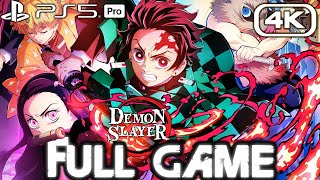 DEMON SLAYER PS5 Gameplay Walkthrough FULL GAME 4K 60FPS No Commentary [upl. by Lindy960]