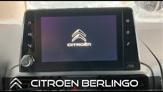 Entertainment system Citroen Berlingo 15 BlueHDI 129hp 96kw [upl. by Dari]