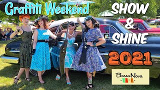 Graffiti Weekend American Classic Car Show 2021 Show and Shine Pin Ups Hot Rods Kustom [upl. by Crist]