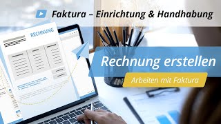 Faktura – Rechnung erstellen  onOffice Software [upl. by Laerol]