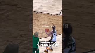 Caitlin Clark finishes the beautiful sequence caitlinclark basketball wnba [upl. by Vaclava425]