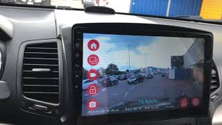 ADAS Android DVR front camera  real functions [upl. by Aiasi]
