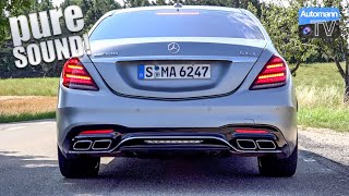 2018 MercedesAMG S63 612hp  pure SOUND 60FPS [upl. by Letizia246]