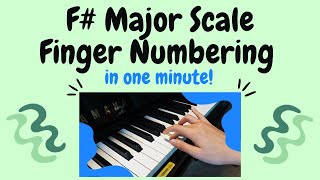 Learn the F Sharp Major Scale in ONE MINUTE [upl. by Jerald479]