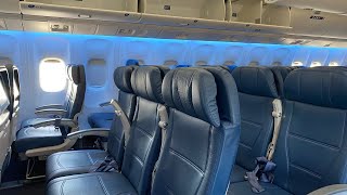 Delta Airlines Economy Class  767300 Trip Report [upl. by Aihsyn]