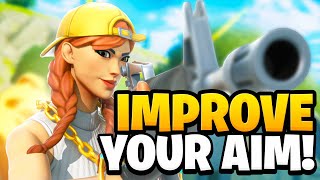 How To Get BETTER AIM in Fortnite Improve Aim FAST  Fortnite Tips amp Tricks [upl. by Oribel]