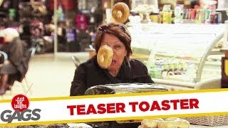 Teaser Toaster Prank [upl. by Nadda]