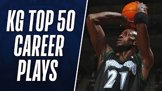 Kevin Garnetts Top 50 Plays of His Career [upl. by Schnell]