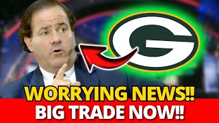 NEWS FROM THE PACKERS NOW BIG TRADE UPDATES COMING TODAYS PACKERS NEWS [upl. by Gnat]