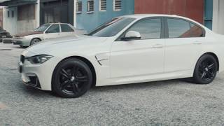 BMW F30 Conversion to M3 Bodykit with M3 Fenders [upl. by Anayia]