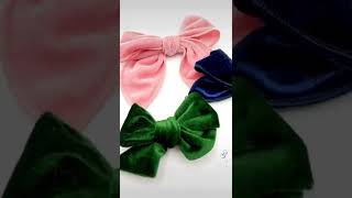 How to Tie Velvet Bows [upl. by Etnasa]