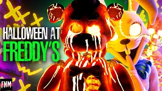 FNAF SONG quotHalloween at Freddys Remixquot ANIMATED III [upl. by Junina]