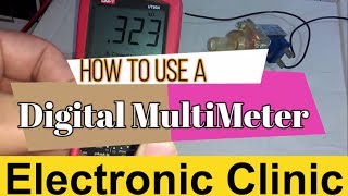 How to use a Multimeter to measure ac dc voltages resistance continuity current and short circuit [upl. by Acisej65]