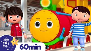 Number Train Song  More Nursery Rhymes and Kids Songs  Little Baby Bum [upl. by Diskin]