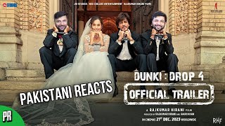 Pakistani Reacts to DUNKI Official Trailer DROP 4 [upl. by Nallad]