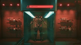 Adam Smashers Secret Hidden Hideout in Cyberpunk 2077 [upl. by Ardnosal699]