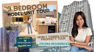 3 BEDROOM CONDO TOUR IN PRISMA RESIDENCES PASIG  Avail DMCI Homes Promos Preselling at Php12Kmo [upl. by Alisha]