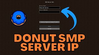 Minecraft Donut SMP Server IP Address [upl. by Harri]