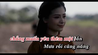 TONE NỮ EM MỘT MÌNH QUEN RỒI KARAOKE  DƯƠNG HOÀNG YẾN [upl. by Jadd553]