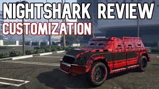 Gta 5 Nightshark Review  How to Modify Nightshark Livery amp Colored Headlights [upl. by Gad4]