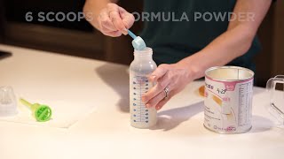 How to mix Neocate infant formula to 24 calories per ounce [upl. by Normi942]