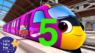 Trains Song 110  Little Baby Bum  New Nursery Rhymes for Kids [upl. by Aivato]