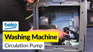 How to Replace the Circulation Pump on a Beko Washing Machine [upl. by Ricketts]