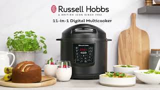 Cook A Wide Variety Of Meals With The Russell Hobbs 11in1 Digital Multi Cooker  The Good Guys [upl. by Marcela520]