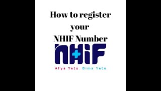 NHIF Registration Process Online 2023 [upl. by Atauqal]