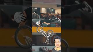 Cycle Stunt ⚡️⚡️⚡️👀👀 automobile bmx sports edit mtb [upl. by Ibson]