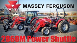 Massey Ferguson 2860M Power Shuttle Platform Compact Tractor [upl. by Dnomse]