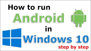 How to run Android on a Windows 10 PC with HyperV step by step [upl. by Hayidan458]